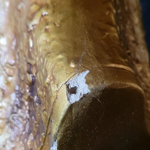 Vintage Brinns Angel Figurine Paper Mache Composite Christmas 1960s 8.5" *Read - Picture 9 of 9